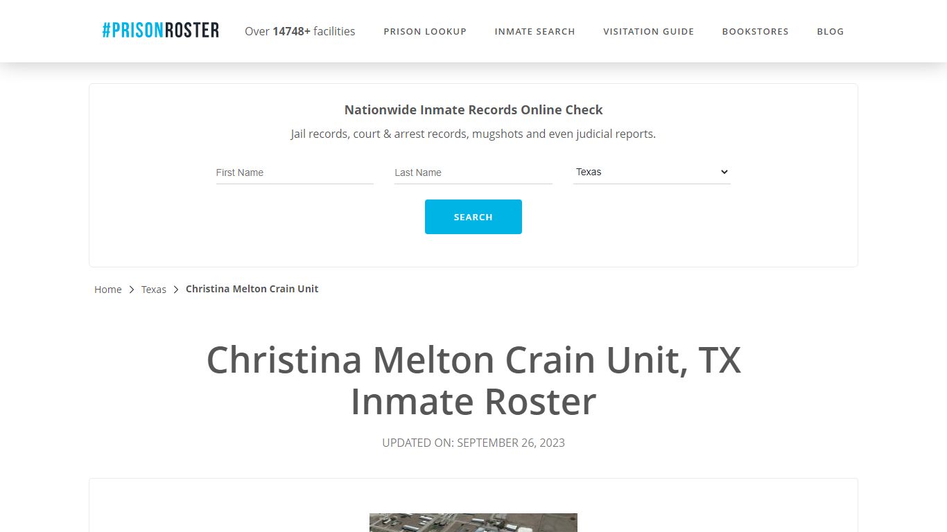 Christina Melton Crain Unit, TX Inmate Roster - Prisonroster