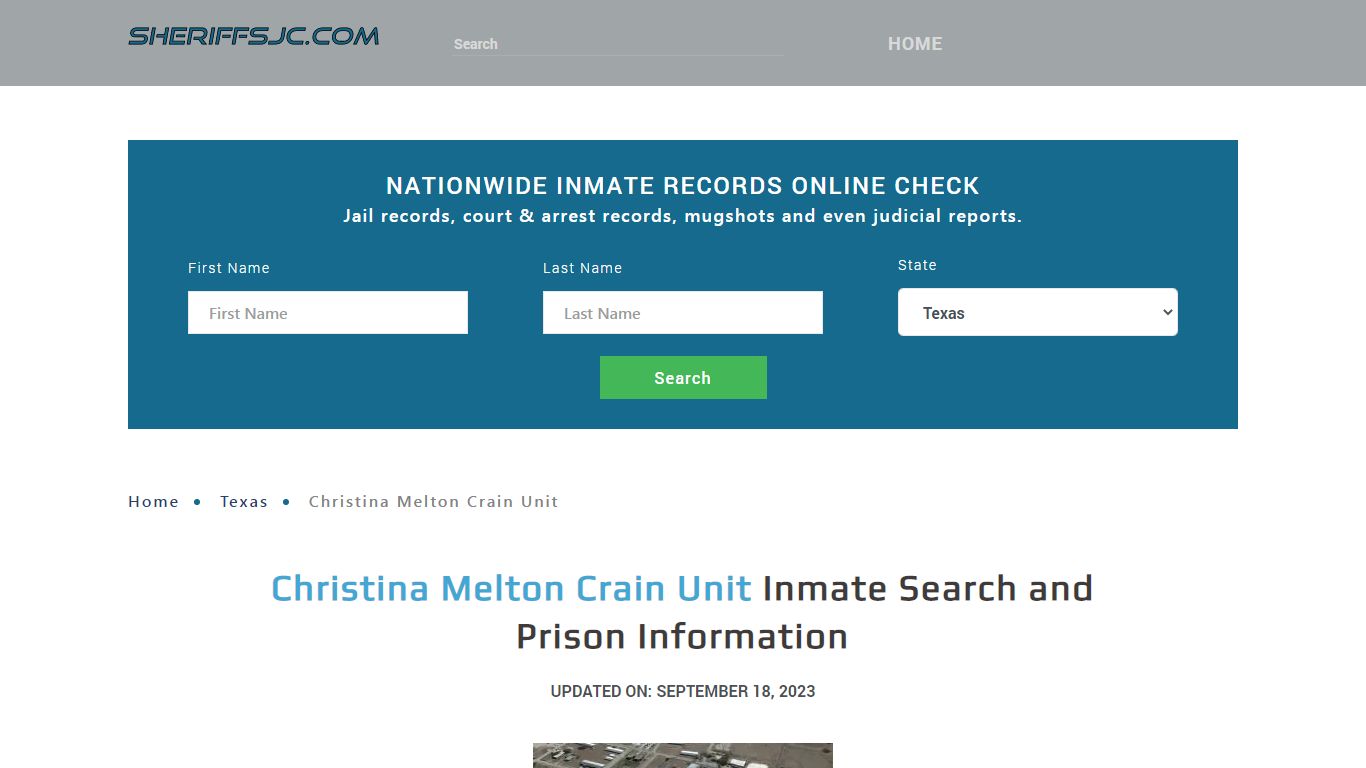 Christina Melton Crain Unit Inmate Search, Visitation, Phone no ...